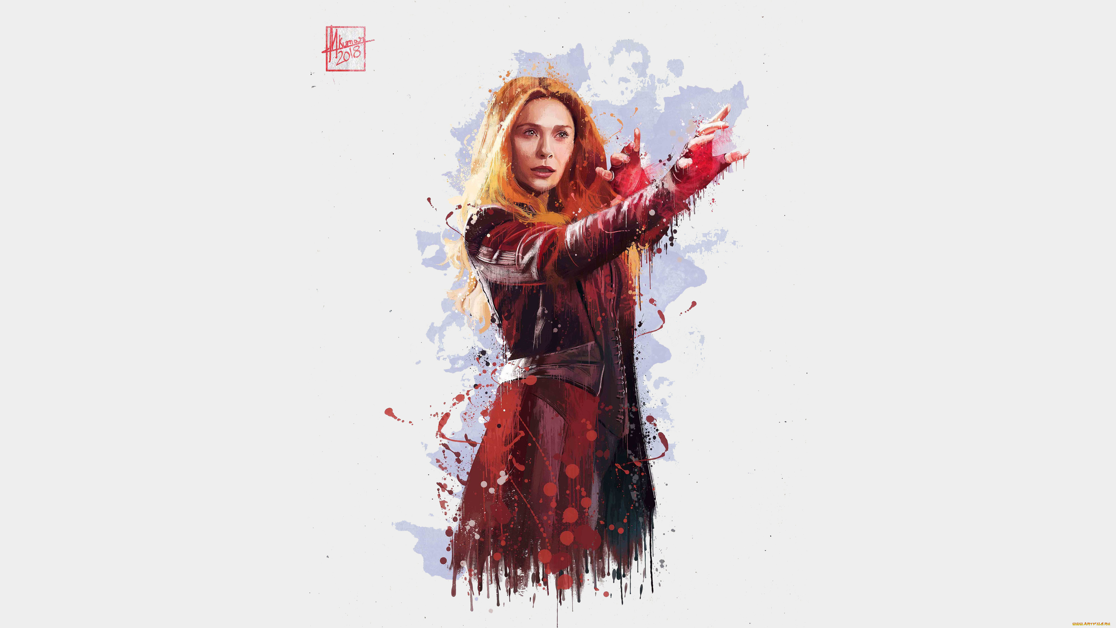 scarlet witch,  ,    , 2018, , , scarlet, witch, artwork, , , , , 